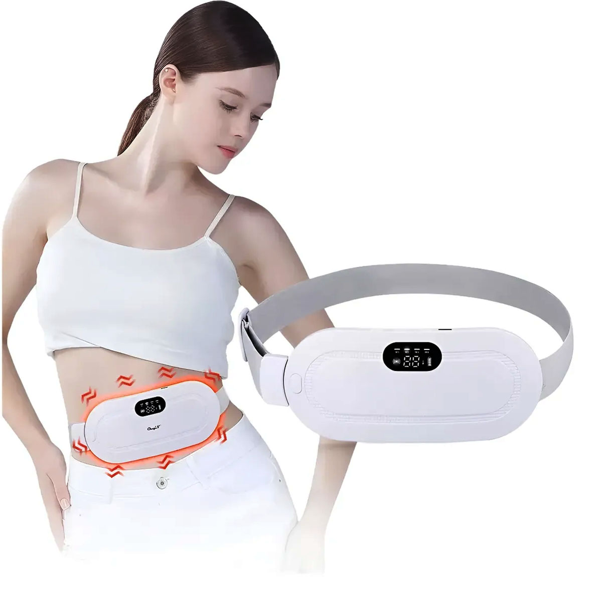 Miniatura 2 de Cinturón De Calor Para Cólicos Recargab